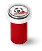 Artikelbild 1 des Artikels “qles Click-Stick Halter - Fanliebe - rot/weiß - Click Ball rot “