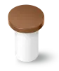 Artikelbild 1 des Artikels “qles Stick - Fanliebe - weiß/braun “