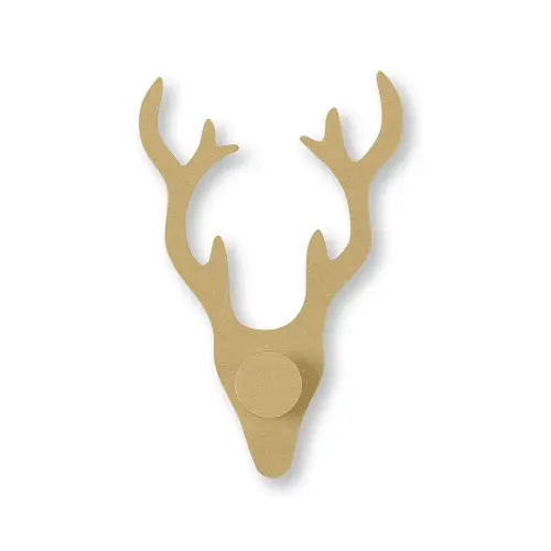 Artikelbild des Artikels “qles Motiv - Hirsch - 3D mit Halter “