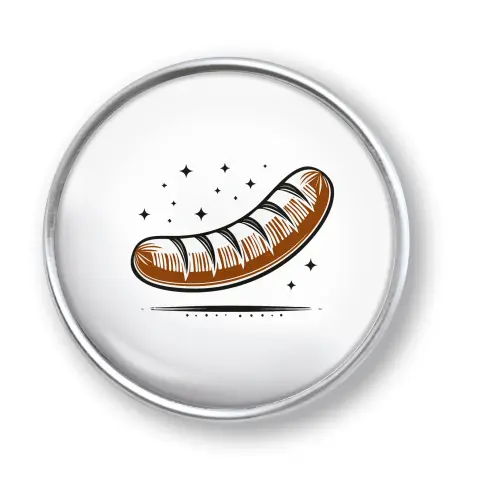 Artikelbild des Artikels “qles Click Bratwurst farbig “