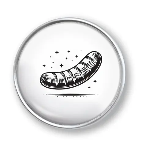 Artikelbild des Artikels “qles Click Bratwurst s/w “