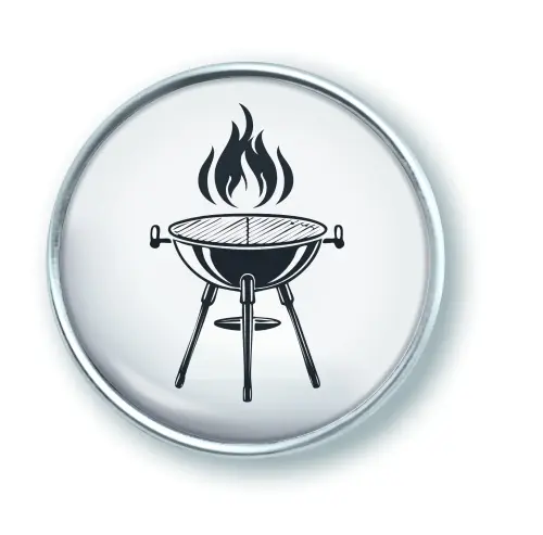 Artikelbild des Artikels “qles Click Grill mit Flamme s/w “