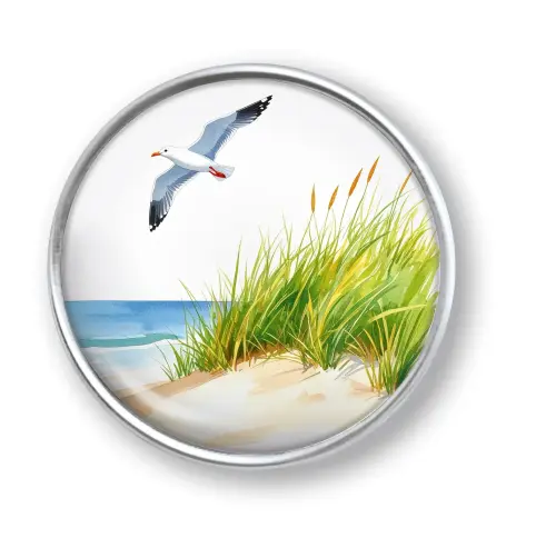 Artikelbild des Artikels “qles Click Strand Möwe farbig “