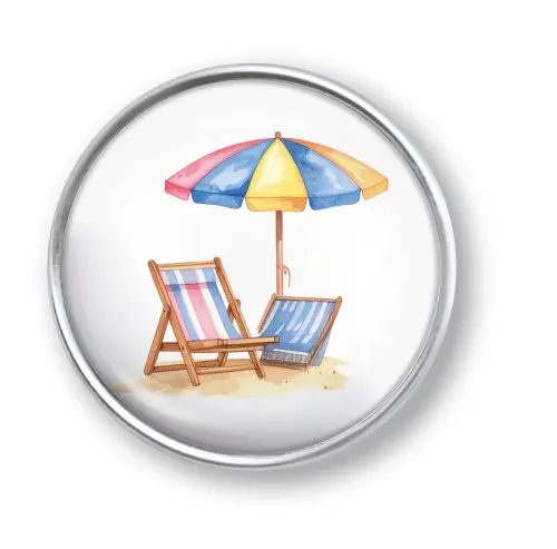 Artikelbild des Artikels “qles Click Strand Schirm/Liege farbig “