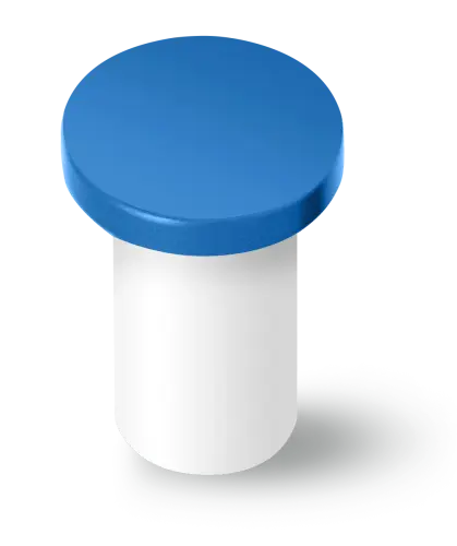 Artikelbild des Artikels “qles Stick - Fanliebe - weiß/blau “