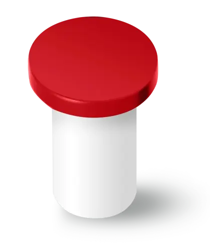 Artikelbild des Artikels “qles Stick - Fanliebe - weiß/rot “