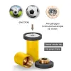 Artikelbild 5 des Artikels “qles Click-Stick Halter - Fanliebe - gelb/schwarz - Click Ball gelb “