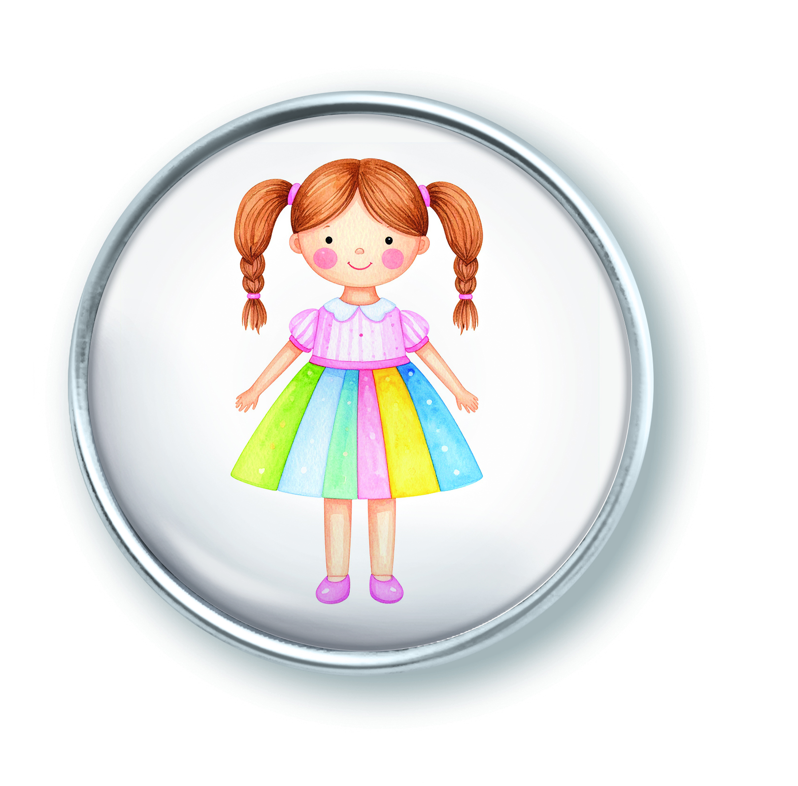 Artikelbild 1 des Artikels “qles Click Puppe farbig “