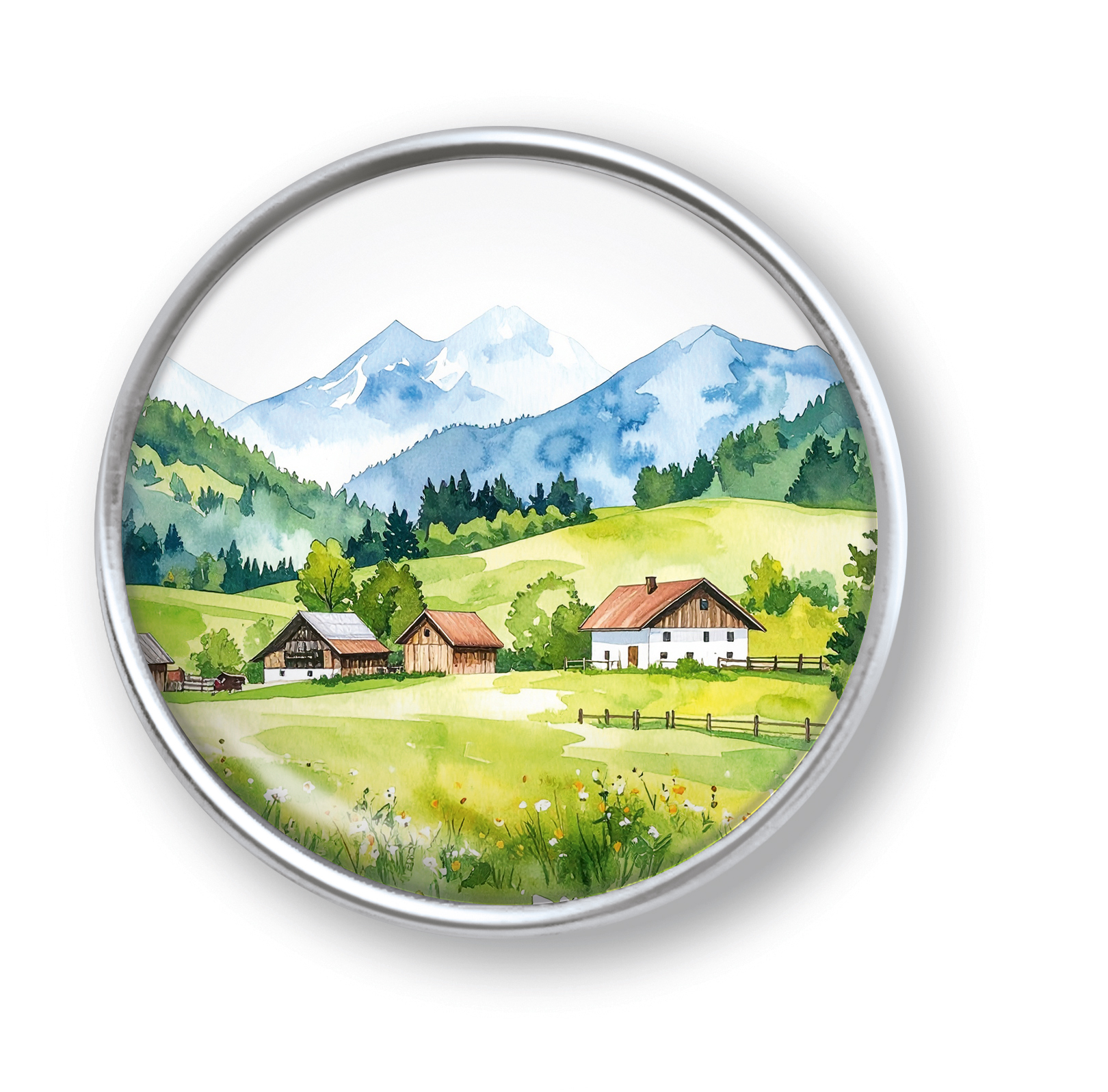 Artikelbild 1 des Artikels “qles Click Berg Idylle grün “