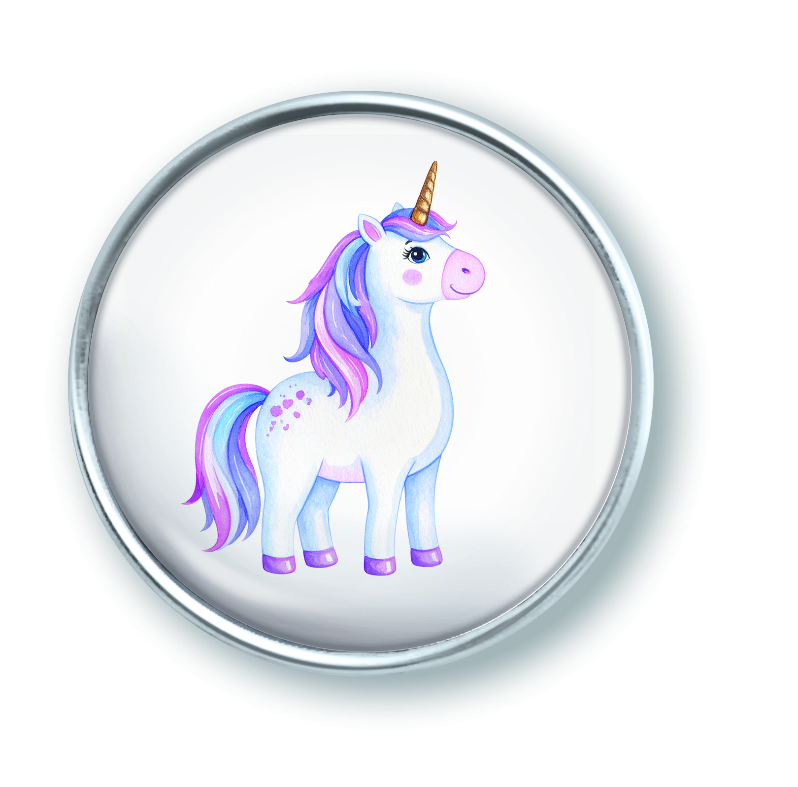 Artikelbild 1 des Artikels “qles Click Einhorn lila/pink “