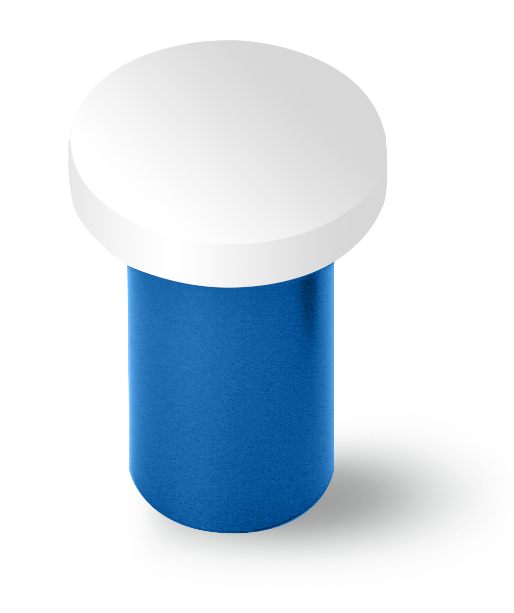 Artikelbild 1 des Artikels “qles Stick - Fanliebe - blau/weiß “