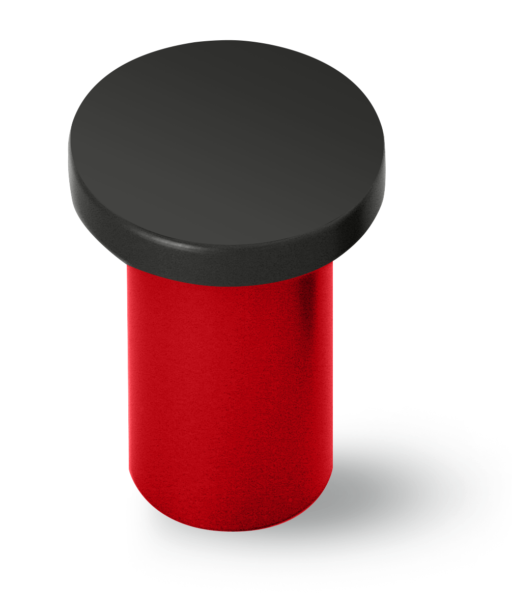 Artikelbild 1 des Artikels “qles Stick - Fanliebe - rot/schwarz “