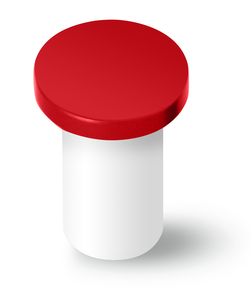 Artikelbild 1 des Artikels “qles Stick - Fanliebe - weiß/rot “